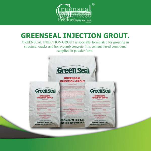 GREENSEAL INJECTION GROUT